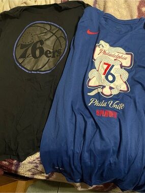 Set of 2 - Philadelphia 76ers Tees